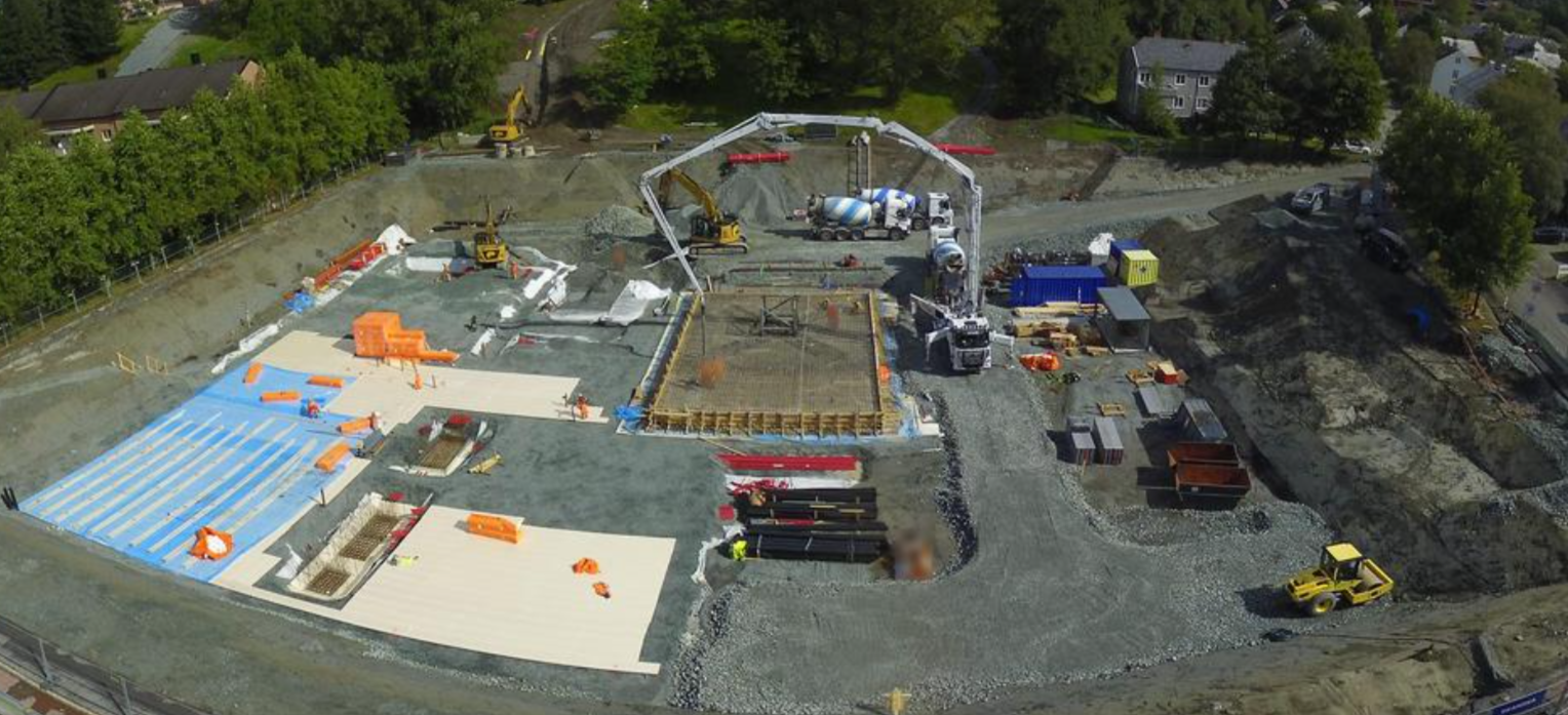 Betongstøp nærmer seg slutten