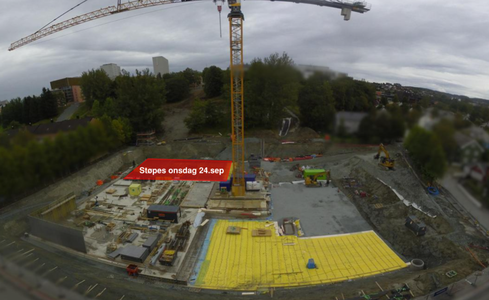 Betongstøp onsdag 24.september