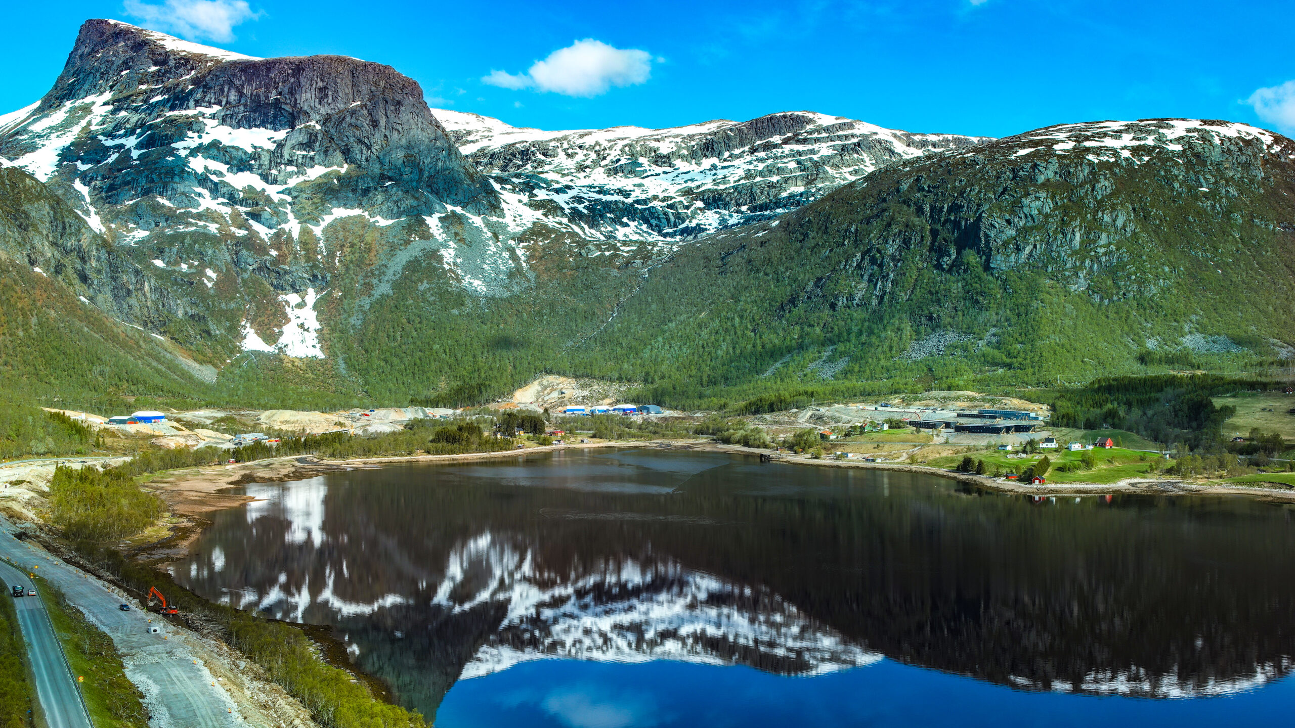 Beredskapsøvelse i Fiskefjord i dag